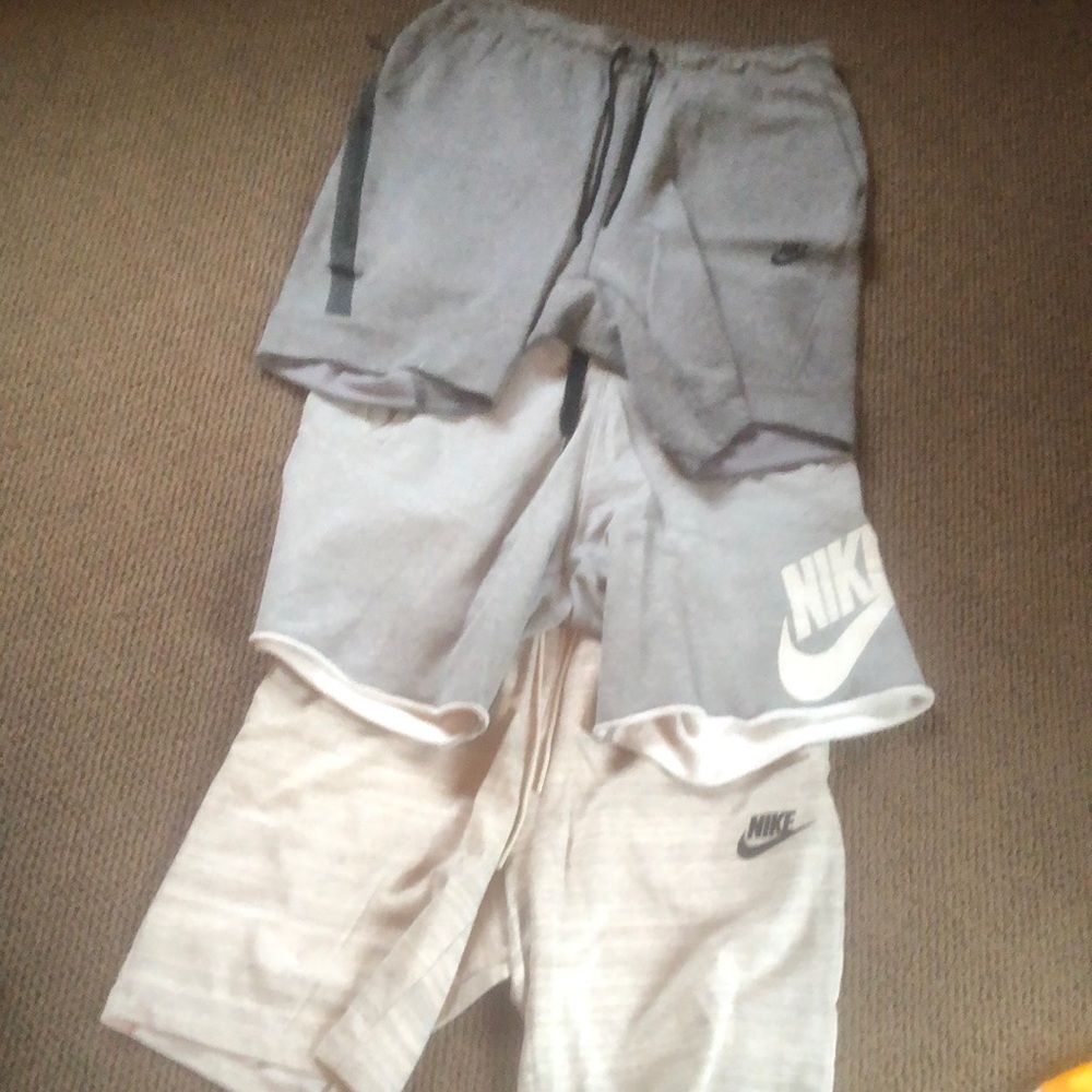Lot of 3 Nike Sweatshorts